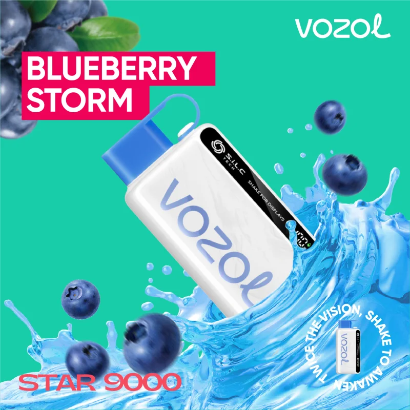 (طوفان بلوبری - BLUEBERRY STORM) VOZOL STAR 12000