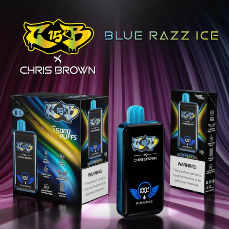 (بلوبری تمشک یخ - BULE RAZZ ICE) CHRIS BROWN 15000