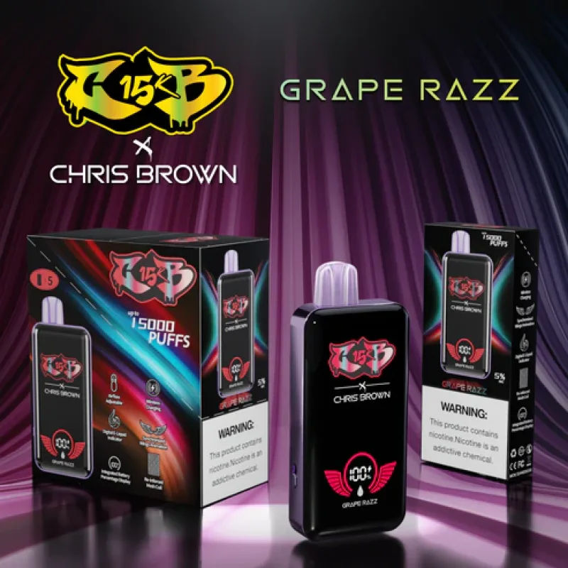 (انگور تمشک - GRAPE RAZZ)  CHRIS BROWN 15000