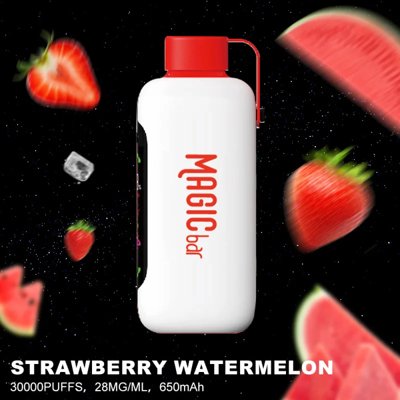 (توت فرنگی هندونه - STRAWBERRY WATERMELON) NEMO MAGIC BAR 30000