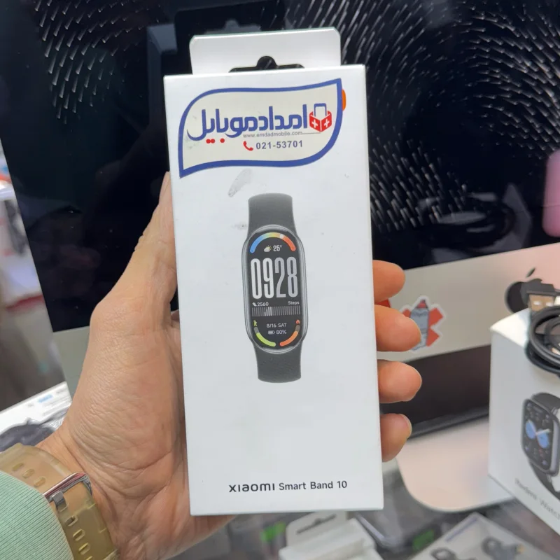 مچ بند هوشمند شیائومی مدل Miband 10 گلوبال