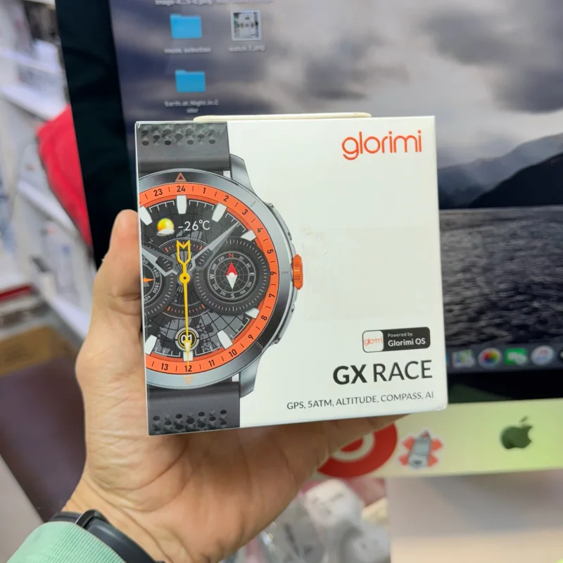 ساعت هوشمند گلوریمی مدل Glorimi GX Race با قابلیت ارتفاع سنج،قطب نما و حافظه داخلی